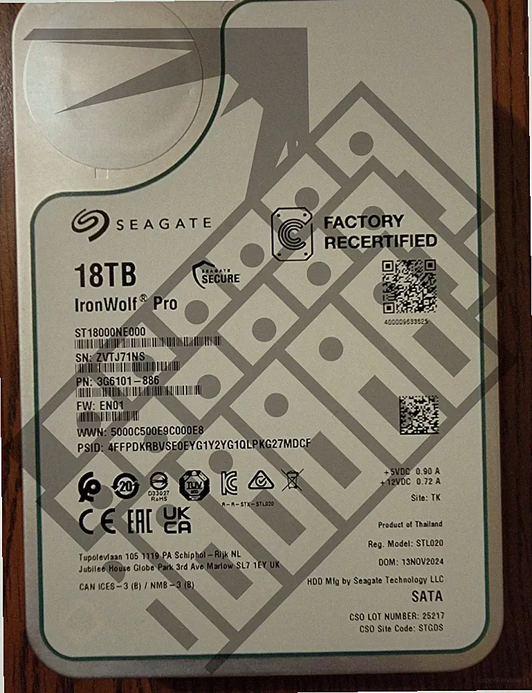 18 TB NAS Drive
