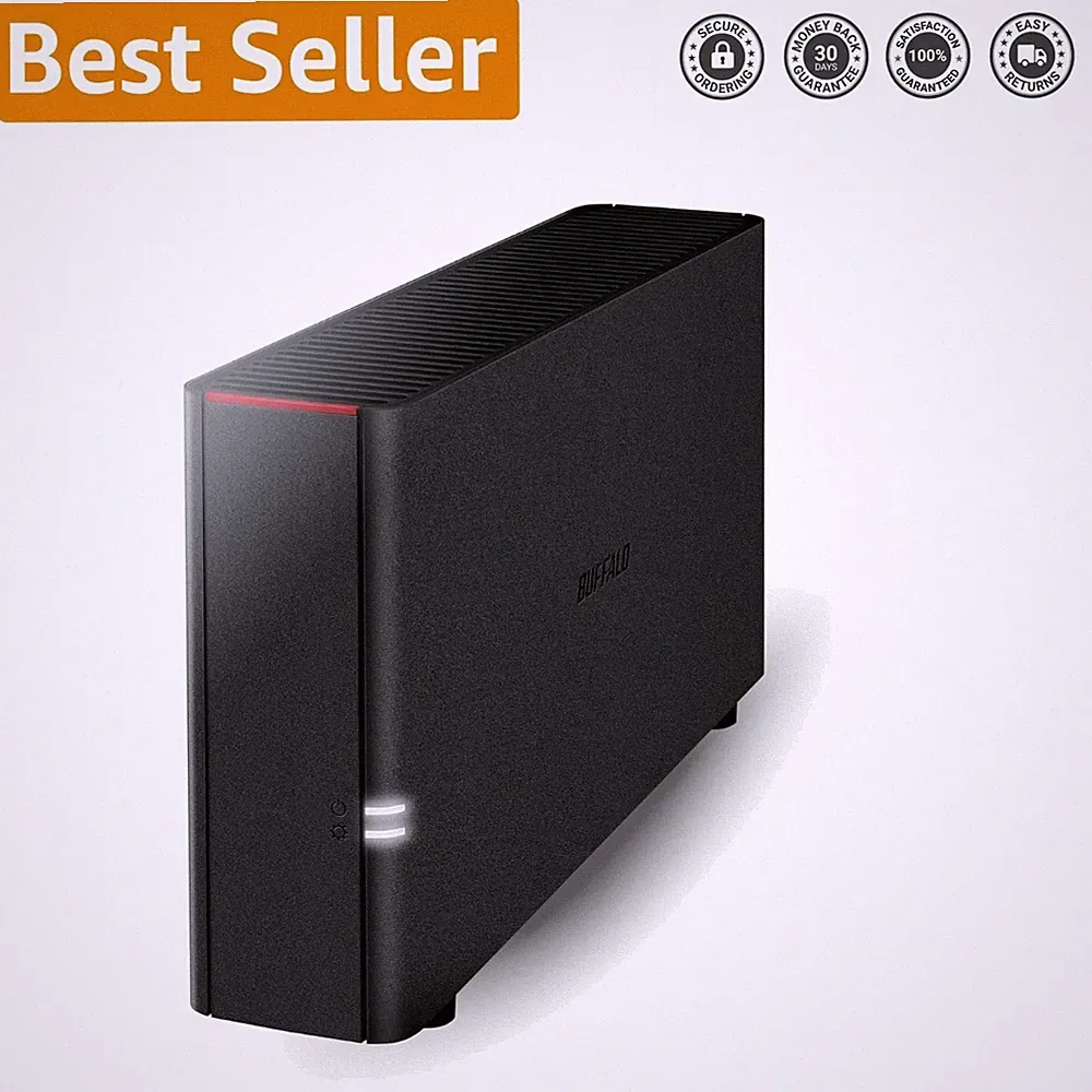 4TB LinkStation 210: Easy-to-Setup Secure NAS Storage for Home and Office