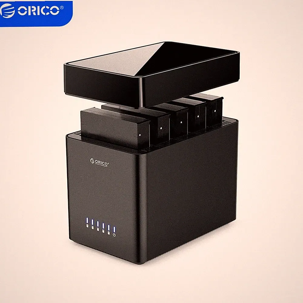 ORICO 5 Bay 3.5" SATA Hard Drive Enclosure USB 3.0 Magnetic HDD Docking Station