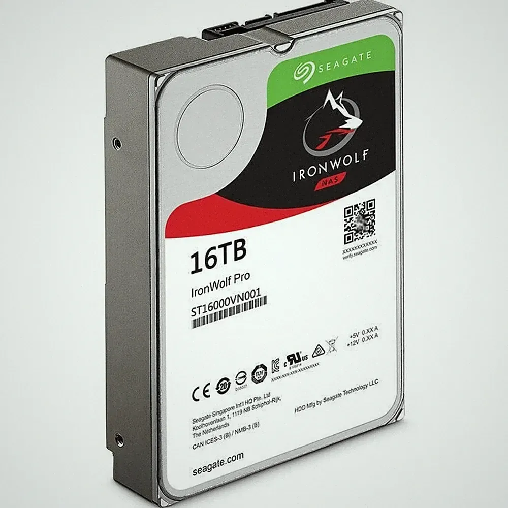 Seagate IronWolf 16TB NAS Internal HDD SATA 3.5" ST16000VN001