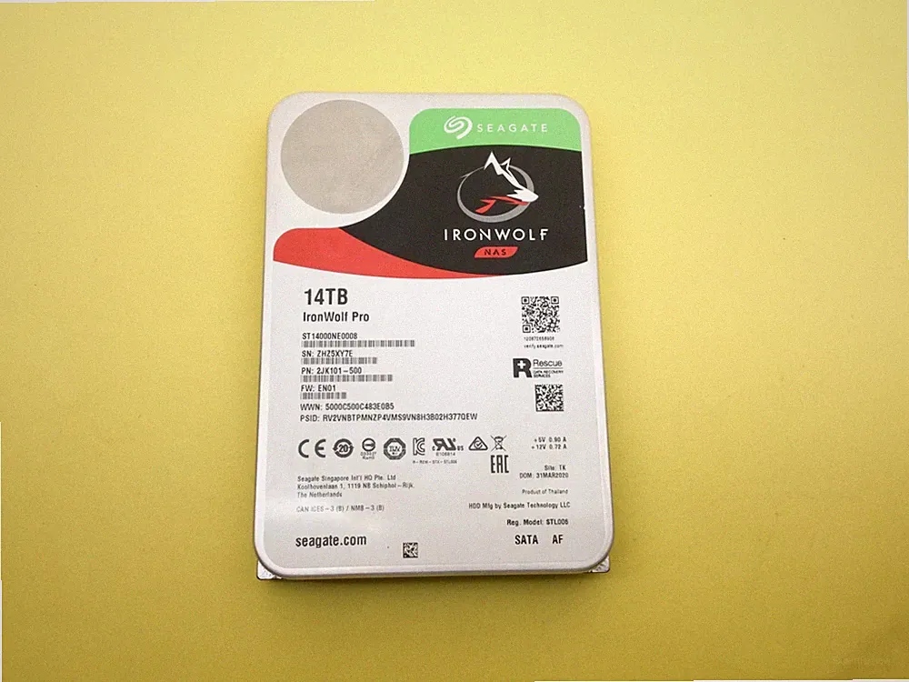 Seagate IronWolf Pro 14TB 7.2K SATA 6Gb/s NAS 3.5" HDD ST14000NE0008