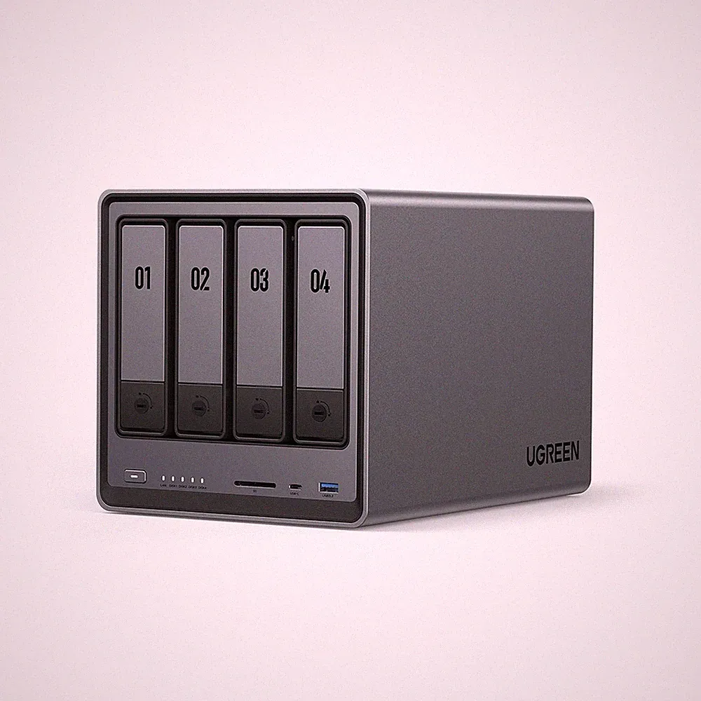 UGREEN NASync DXP4800 4-Bay NAS Enclosure, Diskless