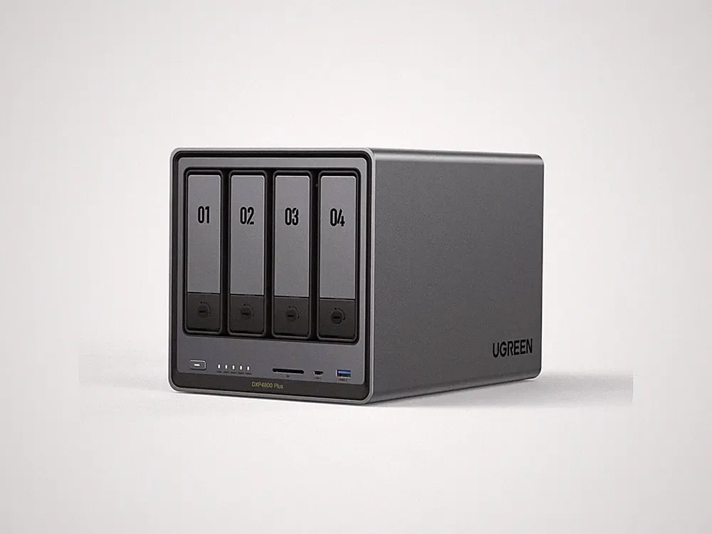 UGREEN NASync DXP4800 Plus, 4-Bay Thunderbolt™ NAS with Intel® Pentium Gold, 5