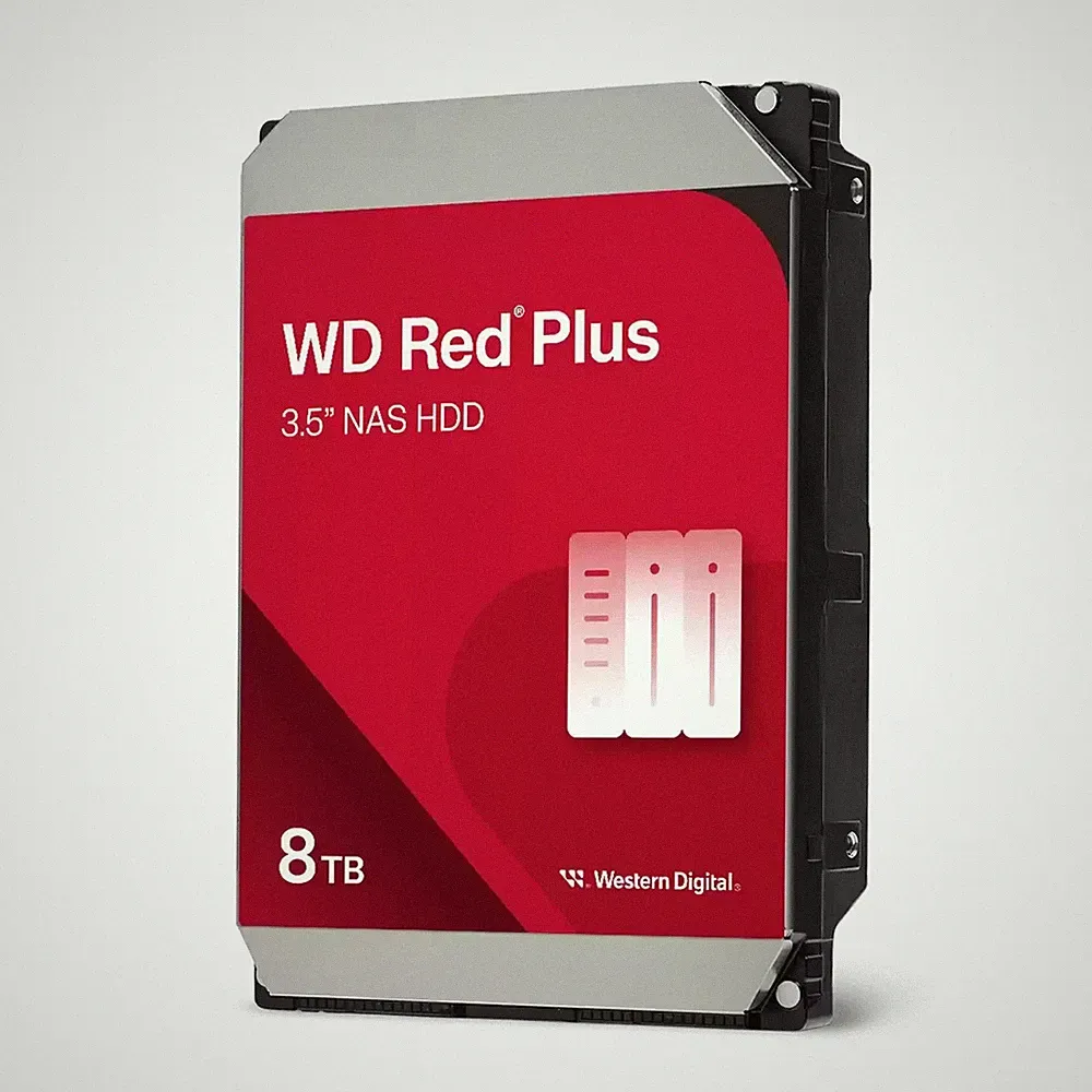 WD - Red Plus 8TB NAS Internal Hard Drive WD80EFPX