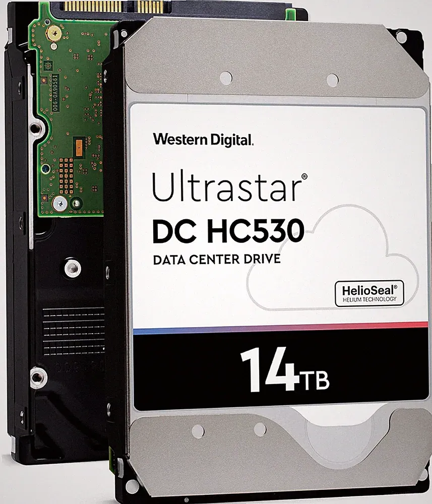 WD Ultrastar DC HC530 14TB SATA 6G 3.5" 7200RPM Enterprise HDD -WUH721414ALE601