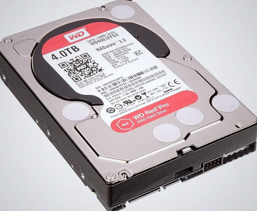 Western Digital 3.9TB Internal 7200RPM 3.5" (WD4001FFSX) NAS
